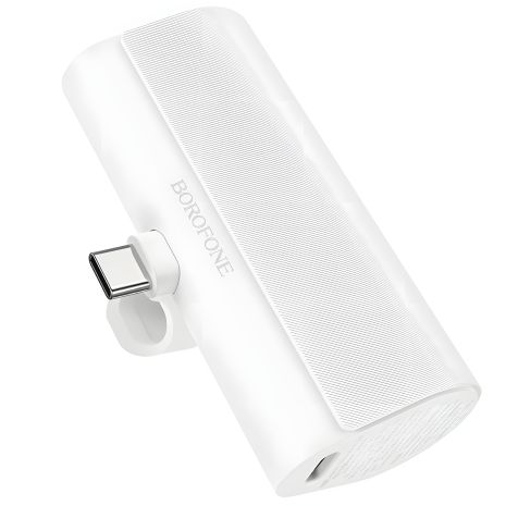 Borofone BJ35 Power Bank Pocket Type-C 5000mAh White