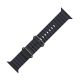 Силиконовый ремешок Hoco iWatch WA12 marine двойная застежка 42/44/45/49mm полночный синий