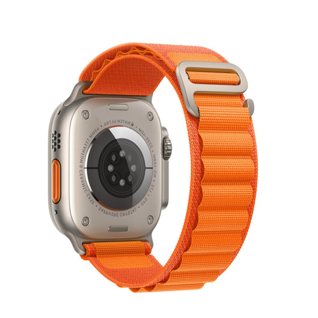 Ремешок нейлоновый Hoco iWatch WA13 alpine loop 38/ 40/ 41mm orange