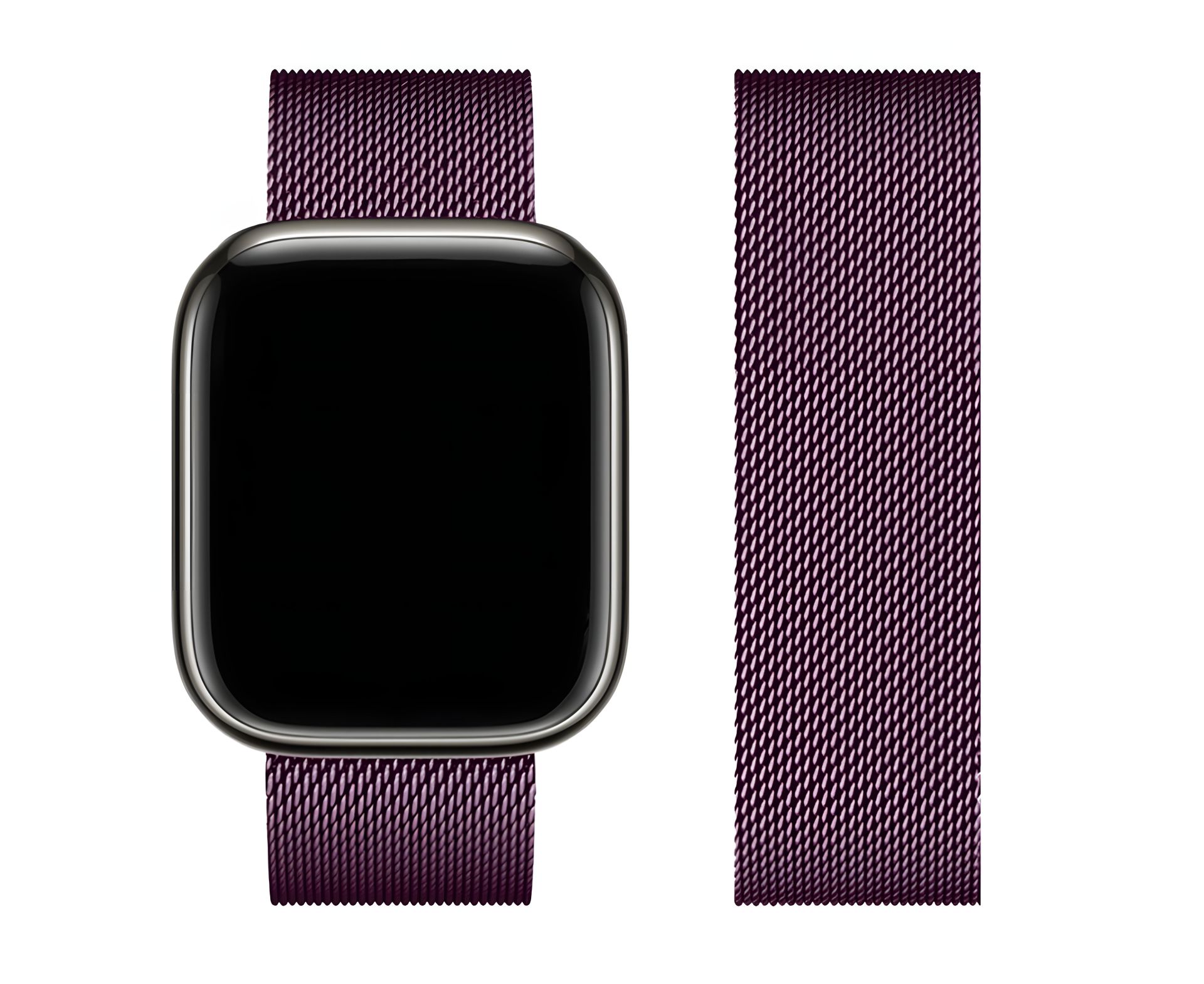 Металевий ремінець Hoco iWatch WA03 Milanese Steel 42, 44, 45, 49mm blackcurrant Металевий ремінець Hoco iWatch WA03 Milanese Steel 42, 44, 45, 49mm blackcurrant