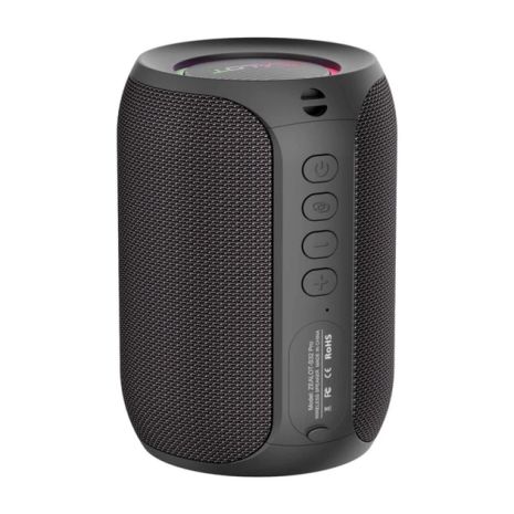 Портативна Bluetooth колонка ZEALOT S32 Pro BT5.2, AUX, USB, TF, TWS 15W, 4h з LED підсвічуванням black