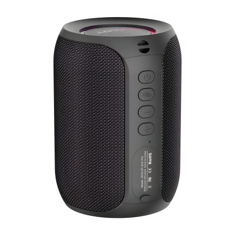 Портативна колонка Bluetooth ZEALOT S32 Pro BT5.2, AUX, USB, TF, TWS 15W, 4h LED підсвічування black