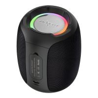 Колонка ZEALOT S53 TWS Bluetooth Портативная с LED черная подсветка