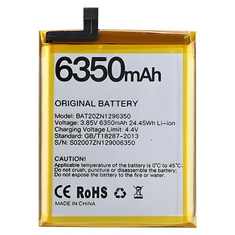 Doogee S96/S96 GT Battery BAT20ZN1296350 (6350 mAh) [Original PRC] 12 months warranty