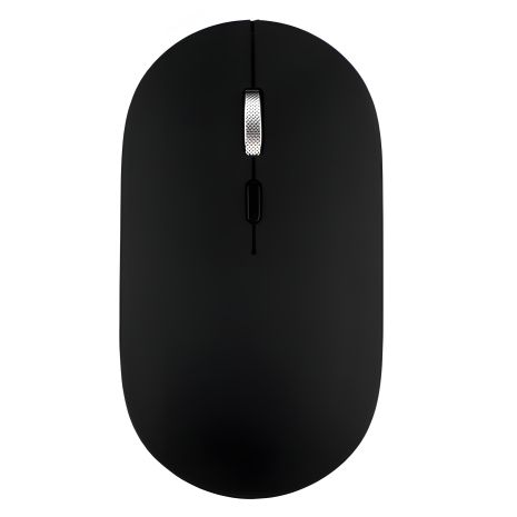 TWolf X2 Rechargeable Wireless Mouse 2.4G, 1000-1600DPI, 500mAh, Black