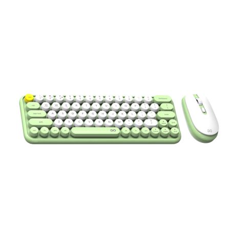 Бездротова Клавіатура та Миша Fantech Go WK896, 2.4G, BT, 800-1600DPI, Зелений Бездротова Клавіатура та Миша Fantech Go WK896, 2.4G, BT, 800-1600DPI, Зелений