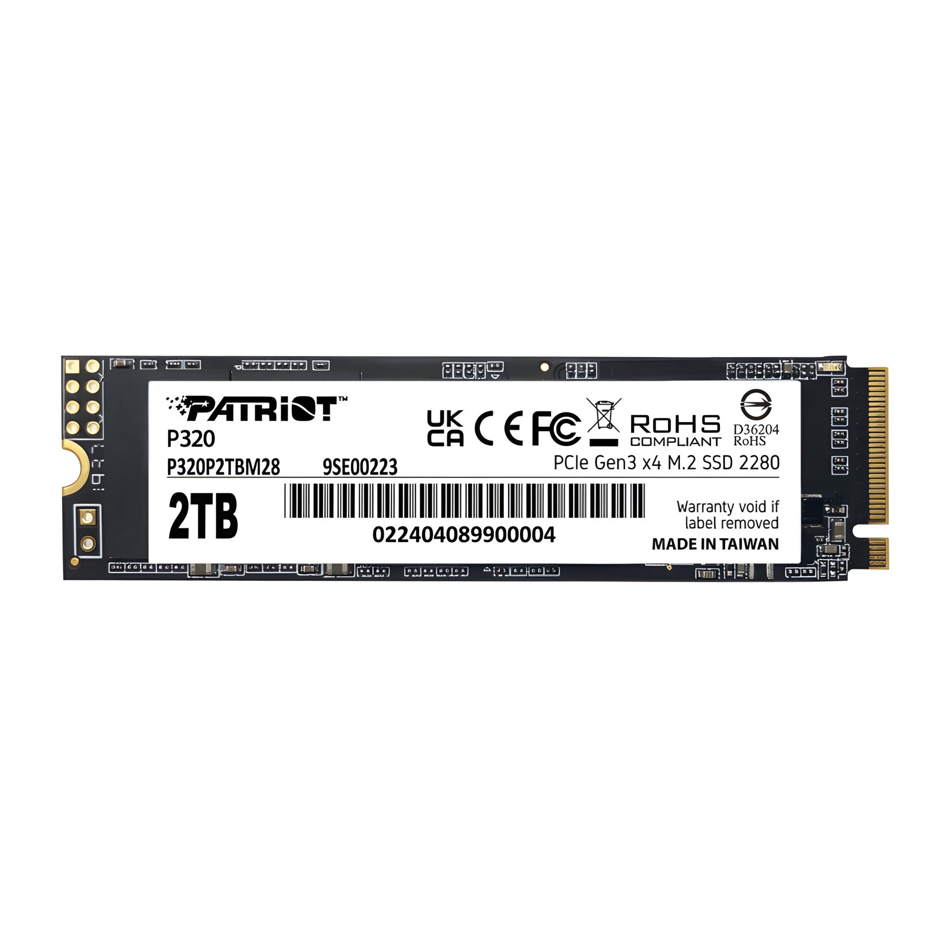 SSD Patriot 2TB P220 2.5" SATAIII 7мм SSD Patriot 2TB P220 2.5" SATAIII 7мм