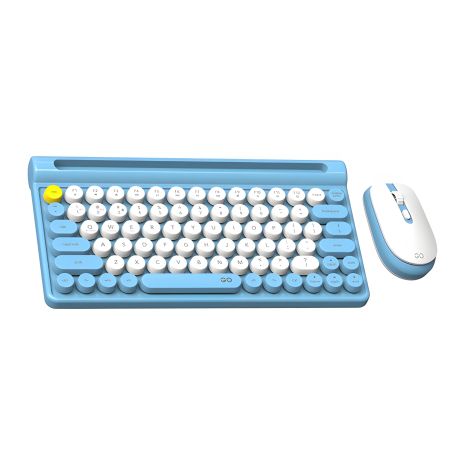 Клавіатура і миша Fantech Go WK897, 2.4G, BT, 800-1600DPI, синього кольору, бездротова Клавіатура і миша Fantech Go WK897, 2.4G, BT, 800-1600DPI, синього кольору, бездротова
