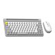 Бездротова Клавіатура та Миша Fantech Go WK897, 2.4G, BT, 800-1600DPI, Сірий