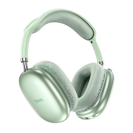 Наушники HOCO Air Triumph W35 BT |BT5.3, AUX/TF, 45h| зеленые