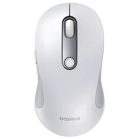 Комп'ютерна миша Baseus F02 Ergonomic Wireless Mouse White B01055505211-01 Комп'ютерна миша Baseus F02 Ergonomic Wireless Mouse White B01055505211-01