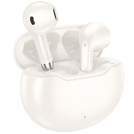 Наушники HOCO June true wireless BT headset EW61 |BT5.3, 40/320mAh, 7h| Milky white Наушники HOCO June true wireless BT headset EW61 |BT5.3, 40/320mAh, 7h| Milky white