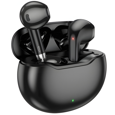 Наушники мастерской HOCO June BT headset EW61 |true wireless, BT5.3, 7h, 40/320mAh| black