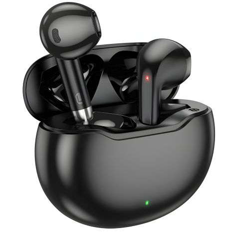 Наушники мастерской HOCO June BT headset EW61 |true wireless, BT5.3, 7h, 40/320mAh| black