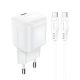 Зарядний пристрій Acefast A73 білий, mini Type-C PD20W GaN, кабель Type-C to Type-C Зарядний пристрій Acefast A73 білий, mini Type-C PD20W GaN, кабель Type-C to Type-C