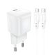 Белый зарядник Acefast A77 mini Type-C PD30W GaN + кабель Type-C to Type-C Белый зарядник Acefast A77 mini Type-C PD30W GaN + кабель Type-C to Type-C