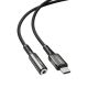 Acefast C1-07 Type-C to 3.5mm Audio Cable 0.18m Black Acefast C1-07 Type-C to 3.5mm Audio Cable 0.18m Black
