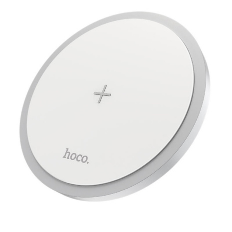 Бездротовий ЗП HOCO CW26 Powerful wireless fast charger 15W White
