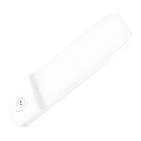 Зарядний пристрій HOCO CQ5 Step 3-в-1 швидкий бездротовий зарядний пристрій(iWatch) White
