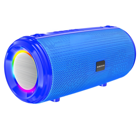 Портативна колонка BOROFONE BR13, IPX5, BT5.0, AUX, USB, TF, FM, TWS, 10W, 4h, Young спортивна BT колонка Blue