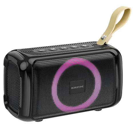 Портативна колонка BOROFONE BR17 Cool спортивна бездротова колонка, BT5.1, TWS, AUX, FM, TF, USB, 4h, 5W, Black