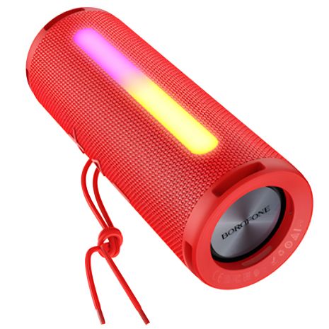 Портативна колонка BOROFONE BR31 Gamble спортивна BT5.3, AUX, USB, TF, FM, TWS, 10W, 3h колонка Red