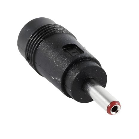 Адаптер питания DC F-M 5.5x2.1-2.5(F) to 3.5x1.35(M) для роутеров, терминалов, ONU, камер, устройств с питанием DC 5.5x1.35 Black Адаптер питания DC F-M 5.5x2.1-2.5(F) to 3.5x1.35(M) для роутеров, терминалов, ONU, камер, устройств с питанием DC 5.5x1.35 Black