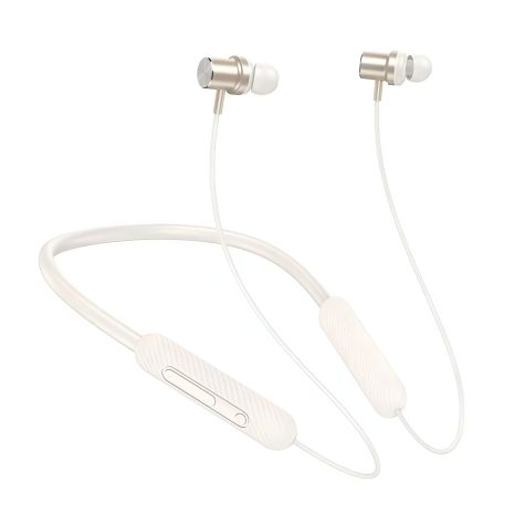 Bluetooth наушники HOCO ES70 Armour neck-mounted Beige | BT5.3, 80h