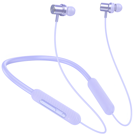 Bluetooth наушники HOCO ES70 Armour neck-mounted Purple | BT5.3, 80h