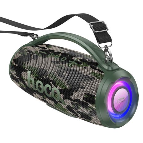 Акустика Hoco HA4 Surge outdoor BT speaker |BT5.3, TWS, AUX/USB/TF/FM, 2x20W| Camouflage-Green Акустика Hoco HA4 Surge outdoor BT speaker |BT5.3, TWS, AUX/USB/TF/FM, 2x20W| Camouflage-Green