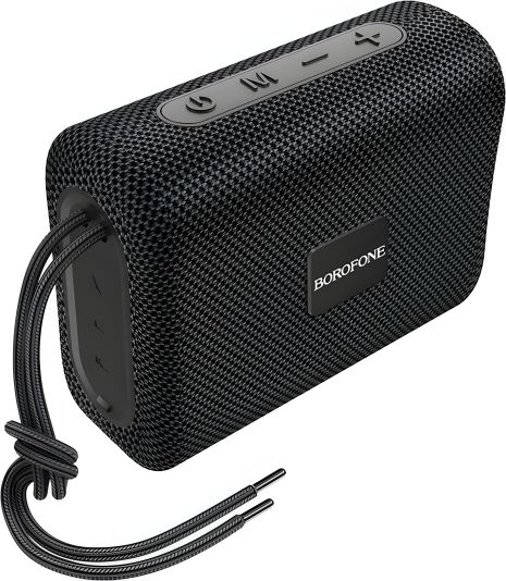 BT speaker PORTABLE колонка BOROFONE BR18 Encourage sports, BT5.1, USB, AUX, TF, FM, 5W, 3h, Black