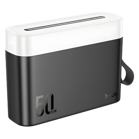 HOCO J94A Masterfull fully compatible Powerbank 50000mAh | 2USB/2Type-C, PD/QC, 22.5W/5A | black HOCO J94A Masterfull fully compatible Powerbank 50000mAh | 2USB/2Type-C, PD/QC, 22.5W/5A | black