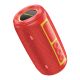 Bluetooth колонка портативна Borofone BR38, TWS, з LED підсвічуванням, red
