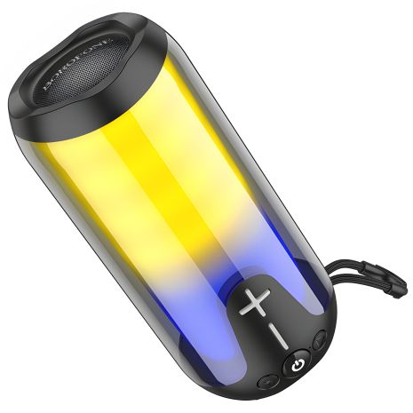 Kolonka TWS з LED підсвіткою Borofone BR33 Bluetooth портативна black