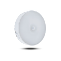 LED світильник портативний, White | Micro USB, 85mm, 8LEDs, Тепле світло, магнітне кріплення | 2 режими | Для кухні, гардеробу, спальні, коридору