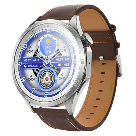 Hoco Y21 Smart Watch AMOLED with Call Function silver