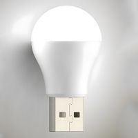 USB LED "груша" лампочка, холодне світло