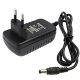 Адаптер живлення AC-DC 12V 3A 5.5x2.5(2.1)mm | для ДБЖ, тюнерів, камер та ресиверів | Black