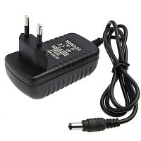 AC-DC Блок питания/Адаптер 12V 3A 5.5x2.5(2.1)mm | Для ИБП, тюнера, камеры, ресивера и устройств с питанием DC 12V до 3A | Чёрный