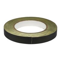 Чёрная ацетатная изолента (ткань) 15мм x 30м