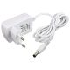 Блок питания/Адаптер AC-DC 12V 2A 5.5x2.5(2.1)mm | Для ИБП, тюнера, камеры, ресивера и устройств с питанием DC 12V до 2A | White