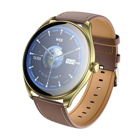 Смарт-часы Hoco Y22 AMOLED с функцией звонка champagne gold