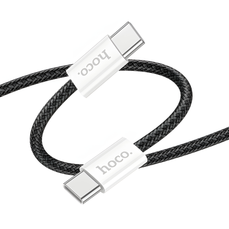 Hoco X104 кабель Type-C | Type-C PD 60W 2м чорний