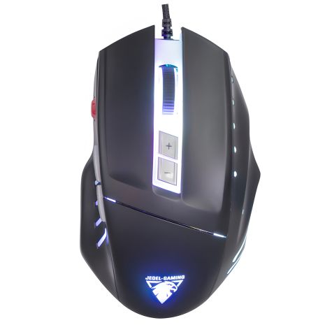 Игровая мышь чёрная Jedel GM890