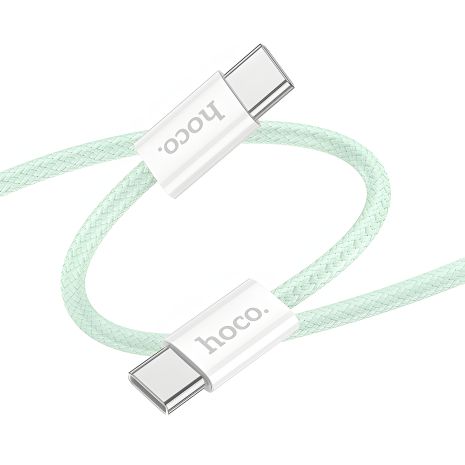 Hoco X104 кабель Type-C | Type-C PD 60W 1м зелений