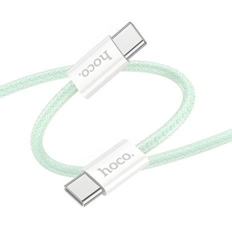 Hoco X104 кабель Type-C | Type-C PD 60W 1м зелений