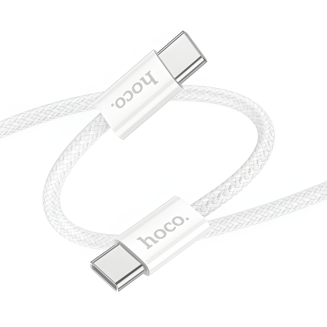 Hoco X104 кабель Type-C | Type-C PD 60W 2м білий
