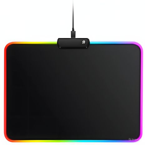Коврик мыши T-Wolf P1 RGB (250*300*4mm) Черный
