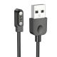 Кабель зарядки для смарт годинника Borofone BD9 чорний