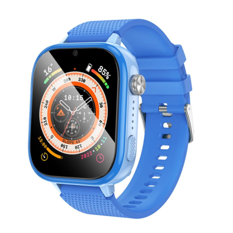 Детские Смарт Часы Hoco Y101 4G GPS Синий
